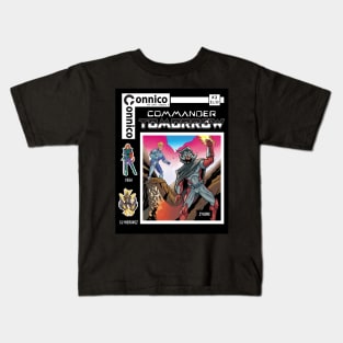 Commander Tomorrow Primer Kids T-Shirt